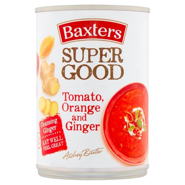 Baxters Super Good Tomato, Orange & Ginger Soup