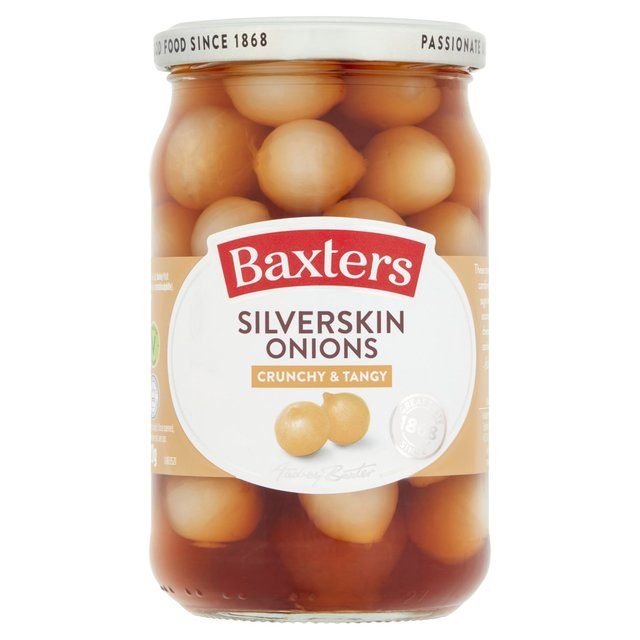 Baxters Tangy Silverskin Onions   440g