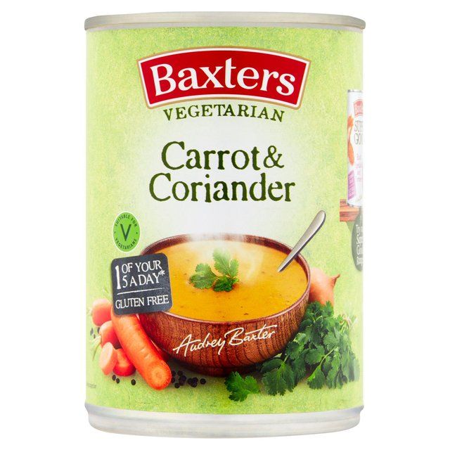 Baxters Vegetarian Carrot & Coriander Soup