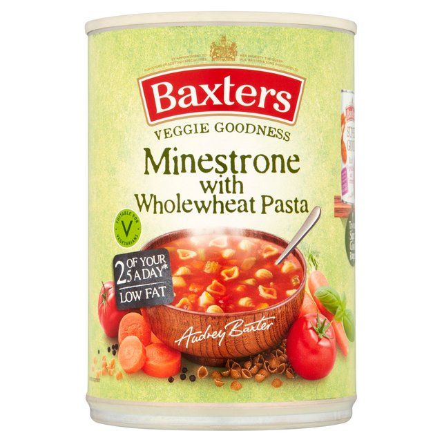 Baxters Vegetarian Minestrone Soup with Wholemeal Pasta