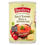 Baxters Vegetarian Spicy Tomato & Rice with Sweetcorn Soup