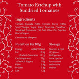 Bay's Kitchen Tomato Ketchup with Sundried Tomatoes   270g