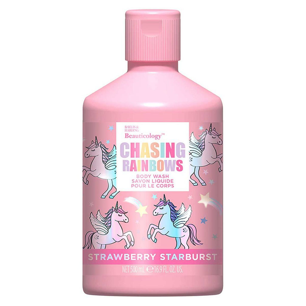 Baylis & Harding Beauticology Chasing Rainbows Strawberry Starburst Body Wash 500ml