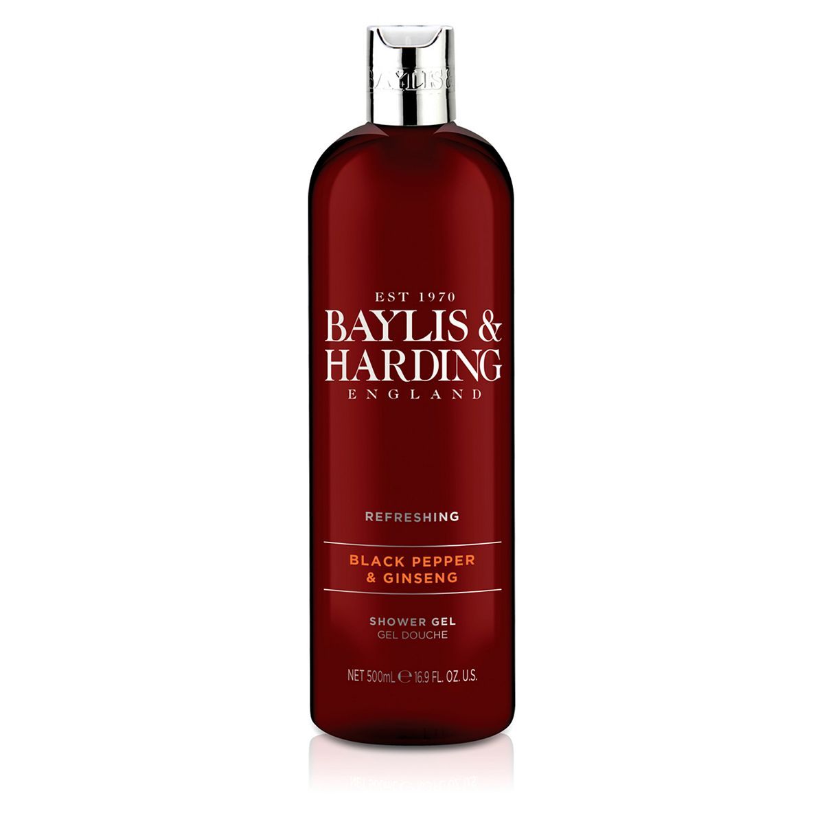 Baylis & Harding Black Pepper & Ginseng Shower Gel 500ml - McGrocer