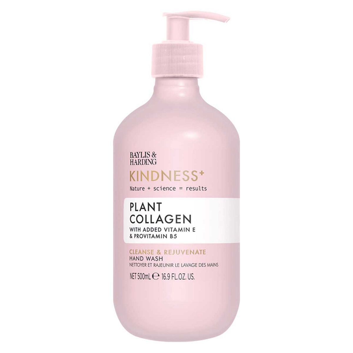 Baylis & Harding Kindness + Plant Collagen 500ml  Cleanse & Rejuvenate Hand Wash - McGrocer