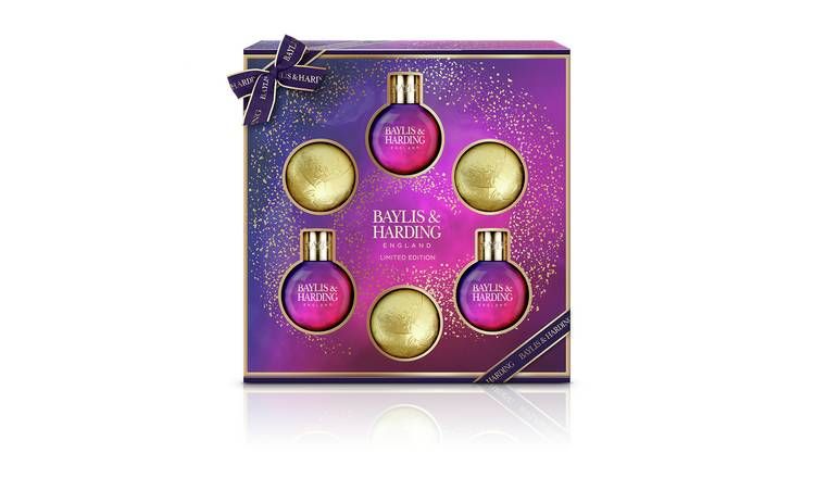 Baylis & Harding Midnight Fig Festive Bubble Bath Bauble