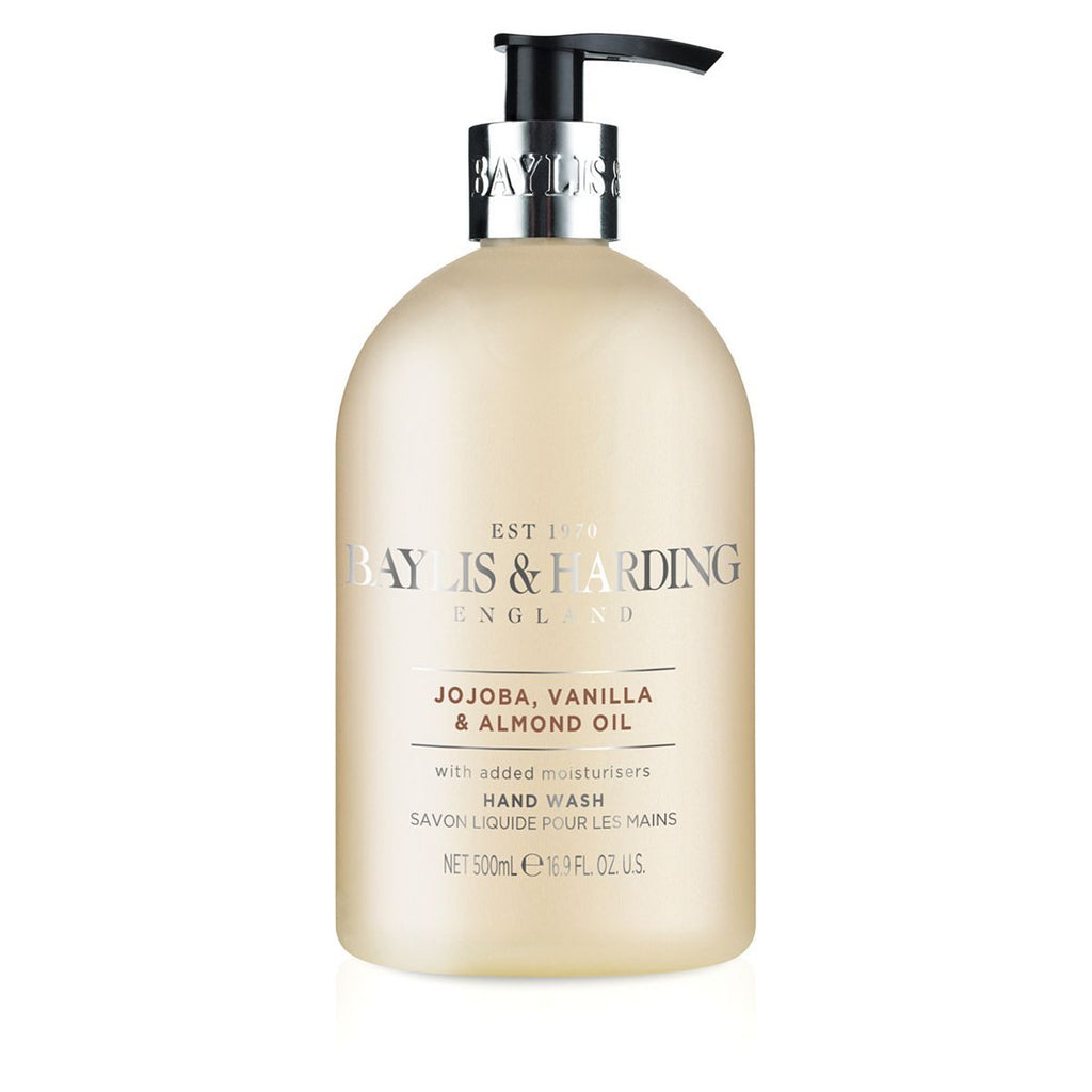 Baylis & Harding Signature Collection Jojoba, Vanilla & Almond Oil Luxury Hand Wash 500ml with added moisturisers