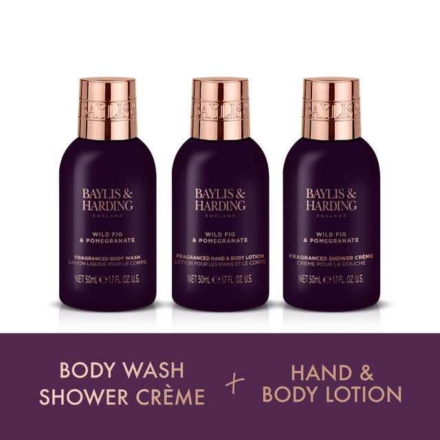 Baylis & Harding Wild Fig & Pomegranate Trio Gift Set