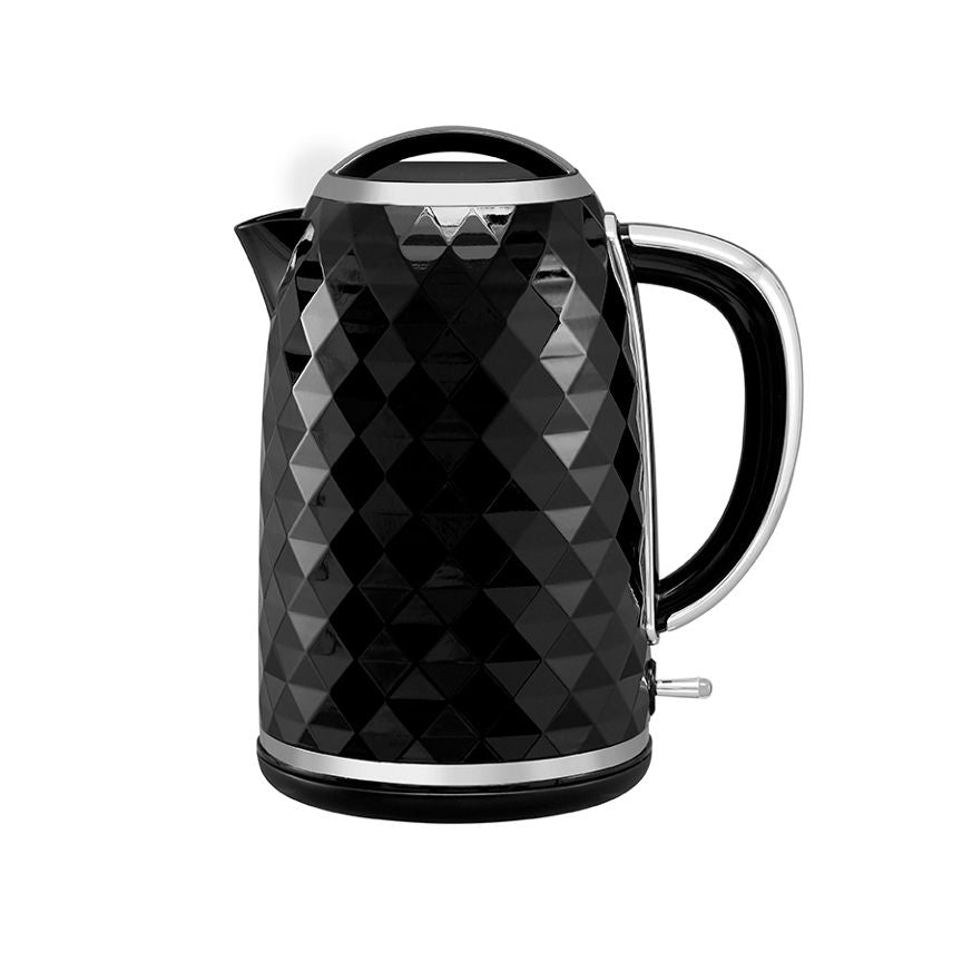 George Home Black Diamond Effect Body Kettle 1.7L GOODS ASDA   