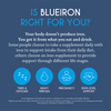 Blueiron liquid iron supplement pear blueberry 250ml - British product