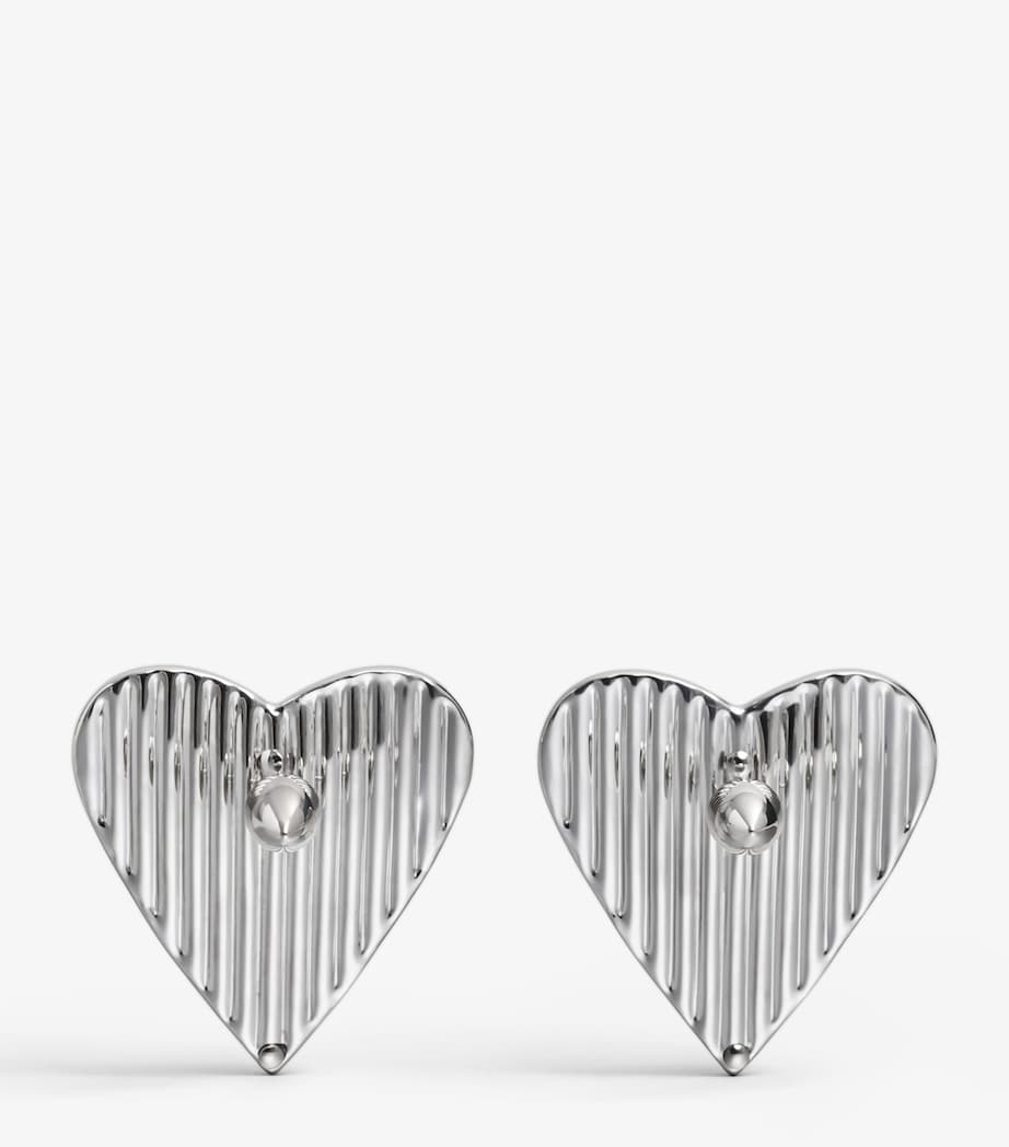Alaïa Le Coeur Bombe earrings 4.5cm, imported from the UK