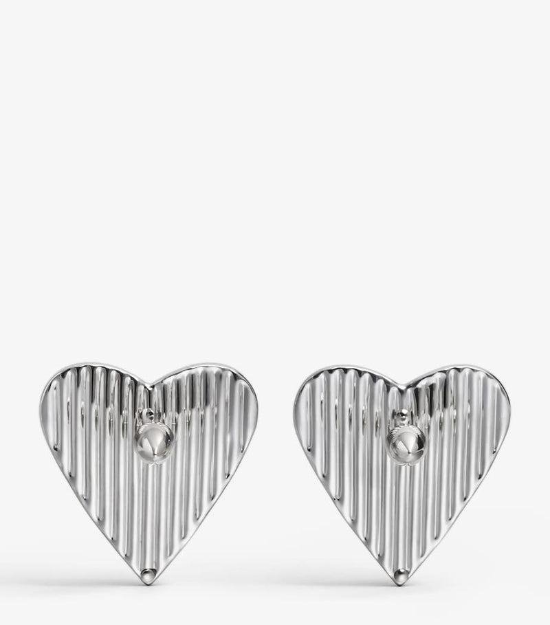 Alaïa Le Coeur Bombe earrings 4.5cm, imported from the UK