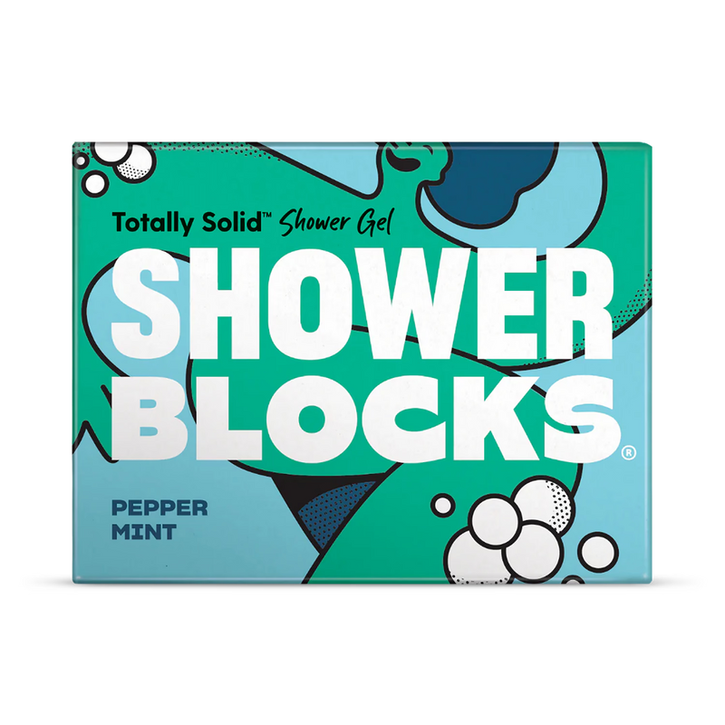 Solid shower gel with peppermint - British product