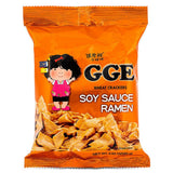 GGE wheat crackers soy sauce ramen, imported from the UK