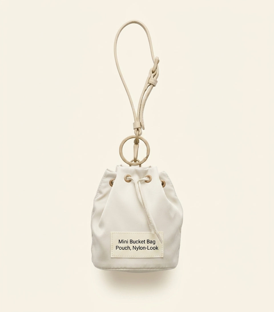 Prada mini Re-Edition 1978 drawstring pouch H10cm x W8cm (British brand)