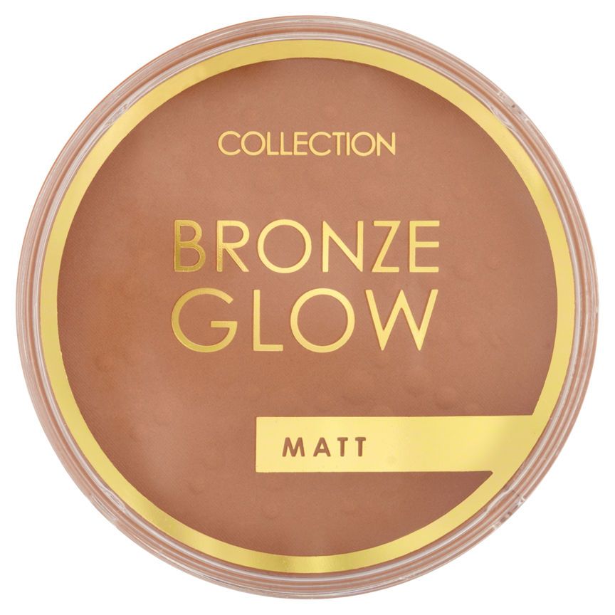 Collection Bronze Glow Matt Powder 1 Terracotta Make Up & Beauty Accessories ASDA   