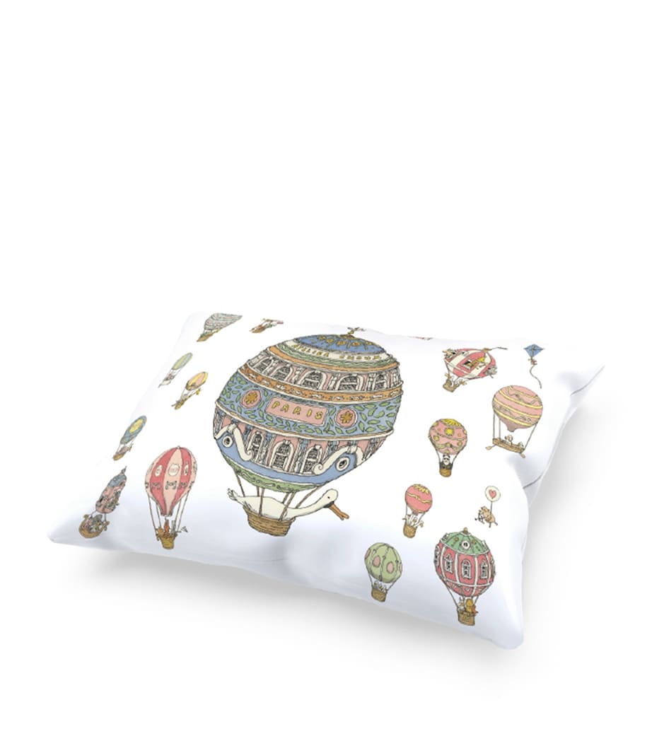 Atelier Choux Hot-Air Balloons pillow 40x30cm - British product