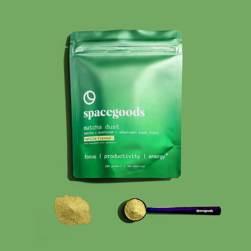 Spacegoods Matcha Dust superfood blend 240g (British brand)
