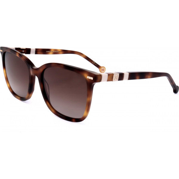 Carolina Herrera Sonnenbrille Braun CH0045 57mm - Britisches Produkt