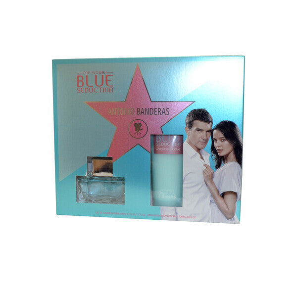 Antonio Banderas - Blue Seduction for Women EDT Set GOODS Superdrug   