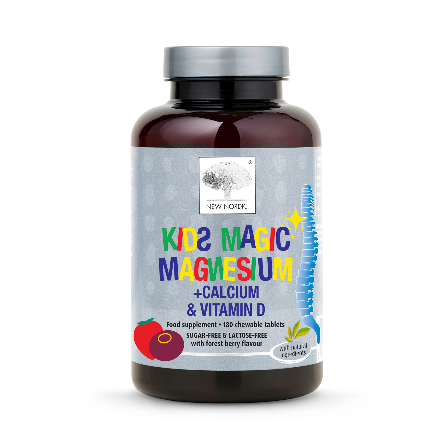 New Nordic Kids Magic Magnesium chewable tablets 180 - British product