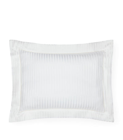 Harrods Raso Rigato Pillowcase 50cm x 90cm- Buy online at McGrocer