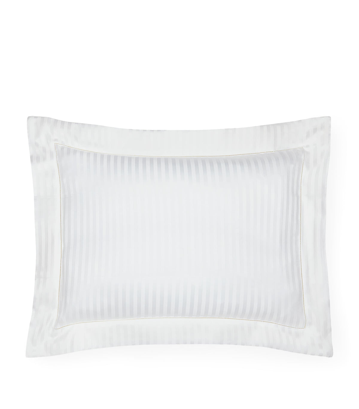 Pratesi Raso Rigato king standard pillowcase 50cm x 90cm, imported from the UK