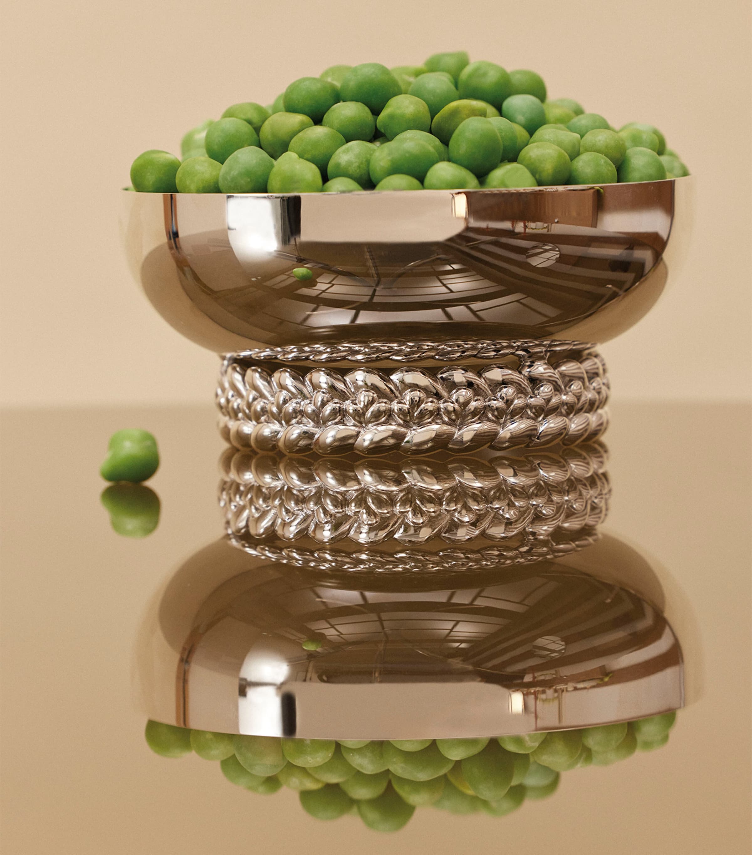 Christofle Silver-Plated Babylone Bowl - British product