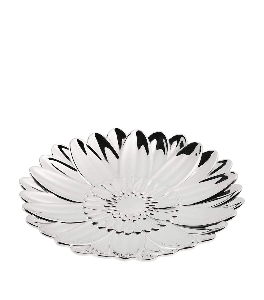 Christofle silver-plated L'herbier germini bowl 11.5cm, imported from the UK