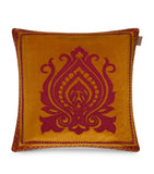 Etro Cotton Velvet Embroidered Gombo Cushion 45cm x 45cm - British product