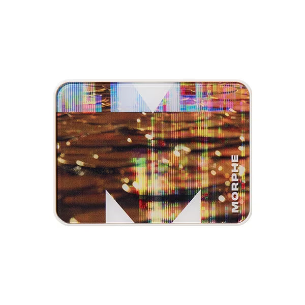 Morphe Rich Glitch eyeshadow palette 6-pan, imported from the UK