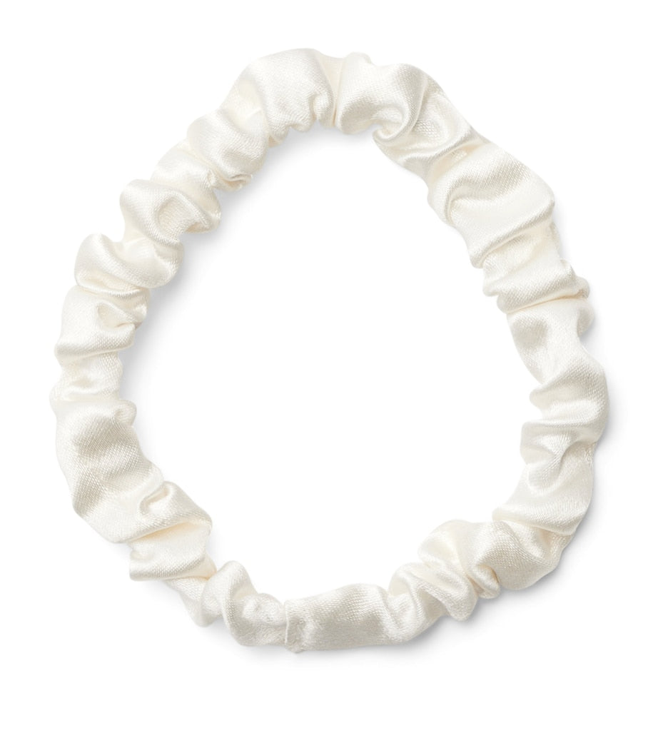 HYOUMANKIND silk face cloth and hair tie bundle, UK version
