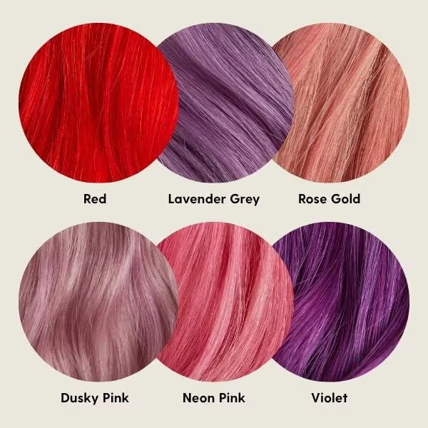 Superdrug hair dye semi permanent red 125 ml (British brand)