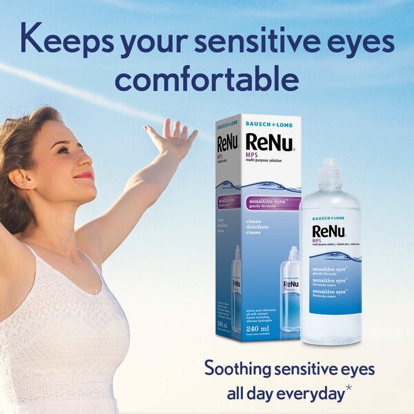 Renu Multi-Purpose Soft Contact Lenses Solution 240ml