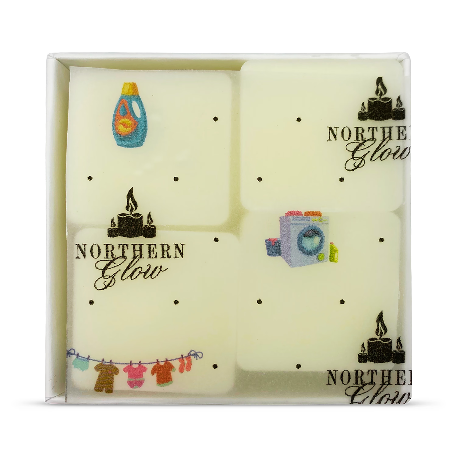 Scented wax melt Soft Linen 90g hand poured natural blend (British brand)