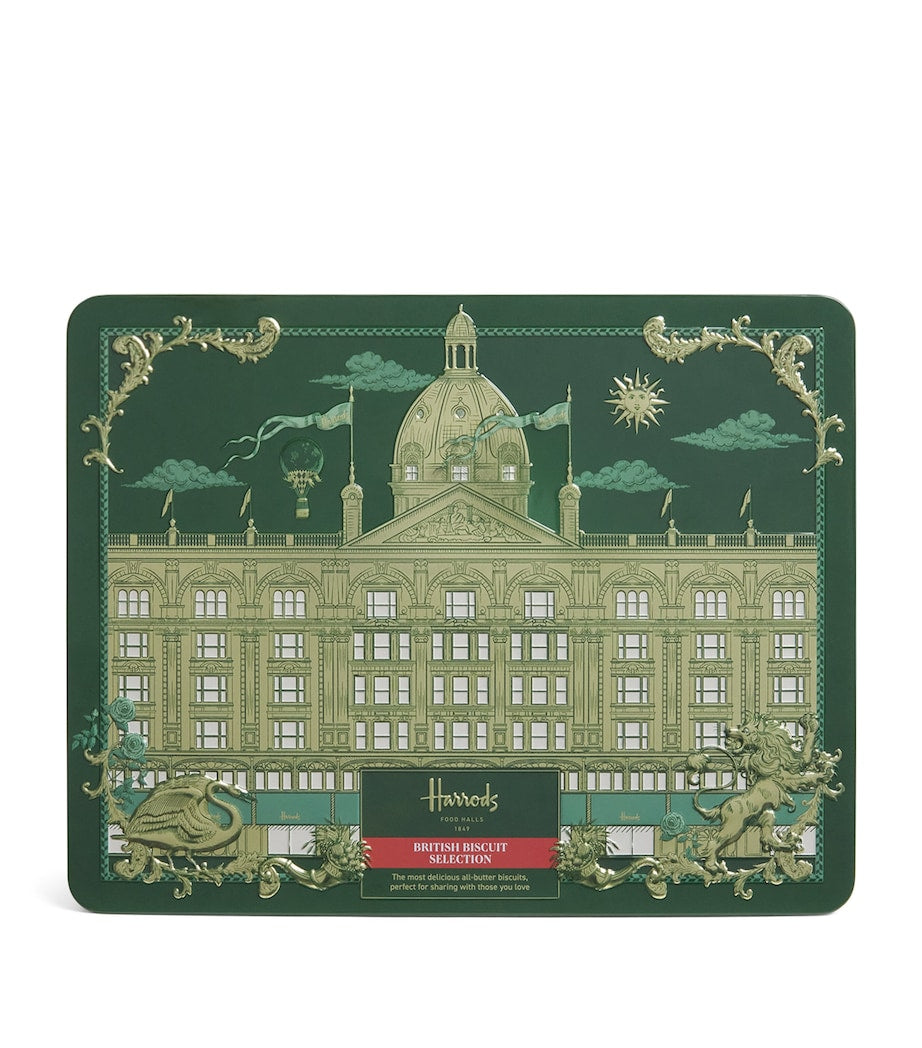 Harrods biscuit selection tin 550g, UK version