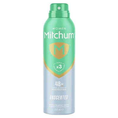 Superdrug Mitchum Unscented Anti-Perspirant Deodorant 200ml- Buy online at McGrocer