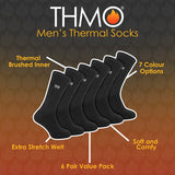 THMO men's thermal socks 6 pairs, UK version