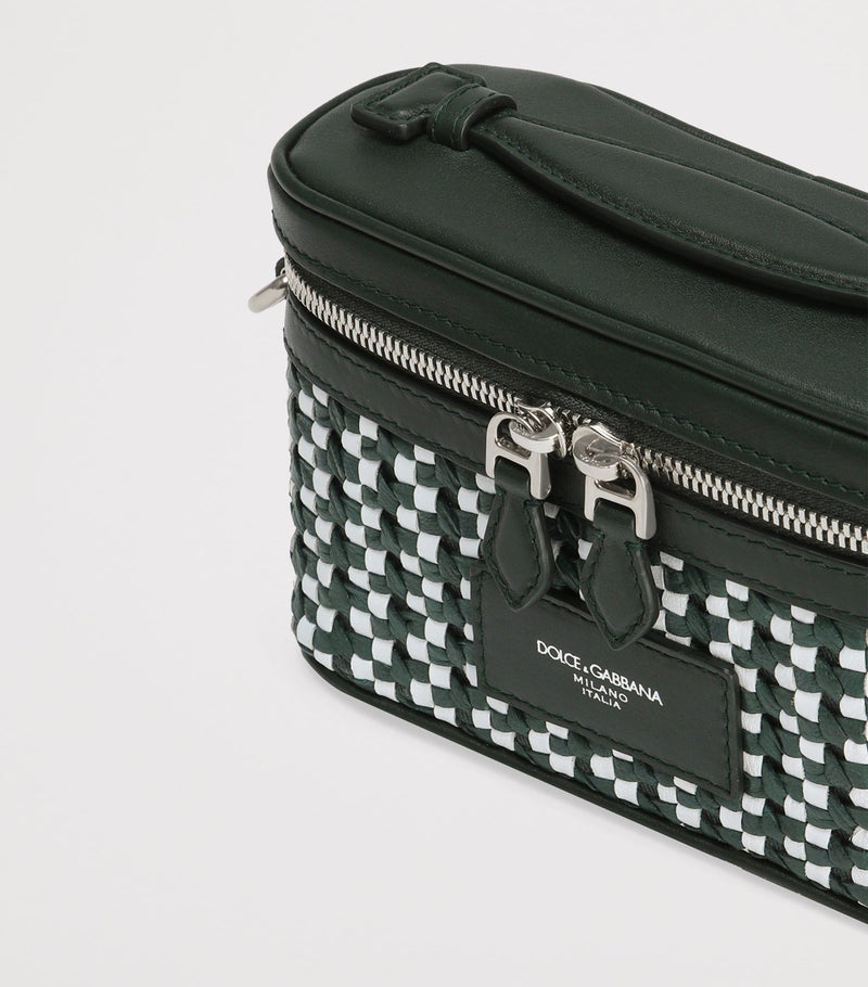 Dolce&Gabbana leather vanity bag - British product