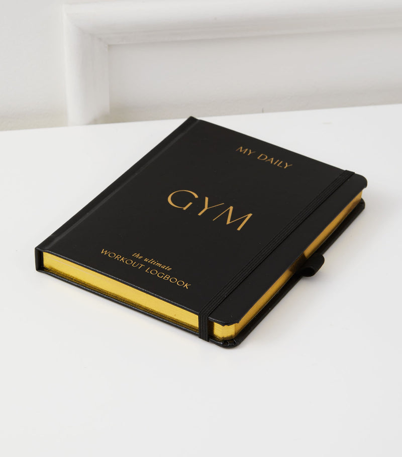 Blush and Gold My Daily Gym Planner - British product