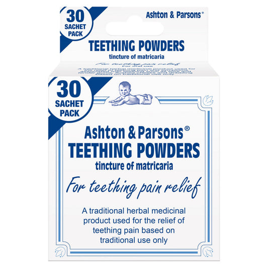 Ashton & Parsons Teething Powders 30 Sachet GOODS ASDA   