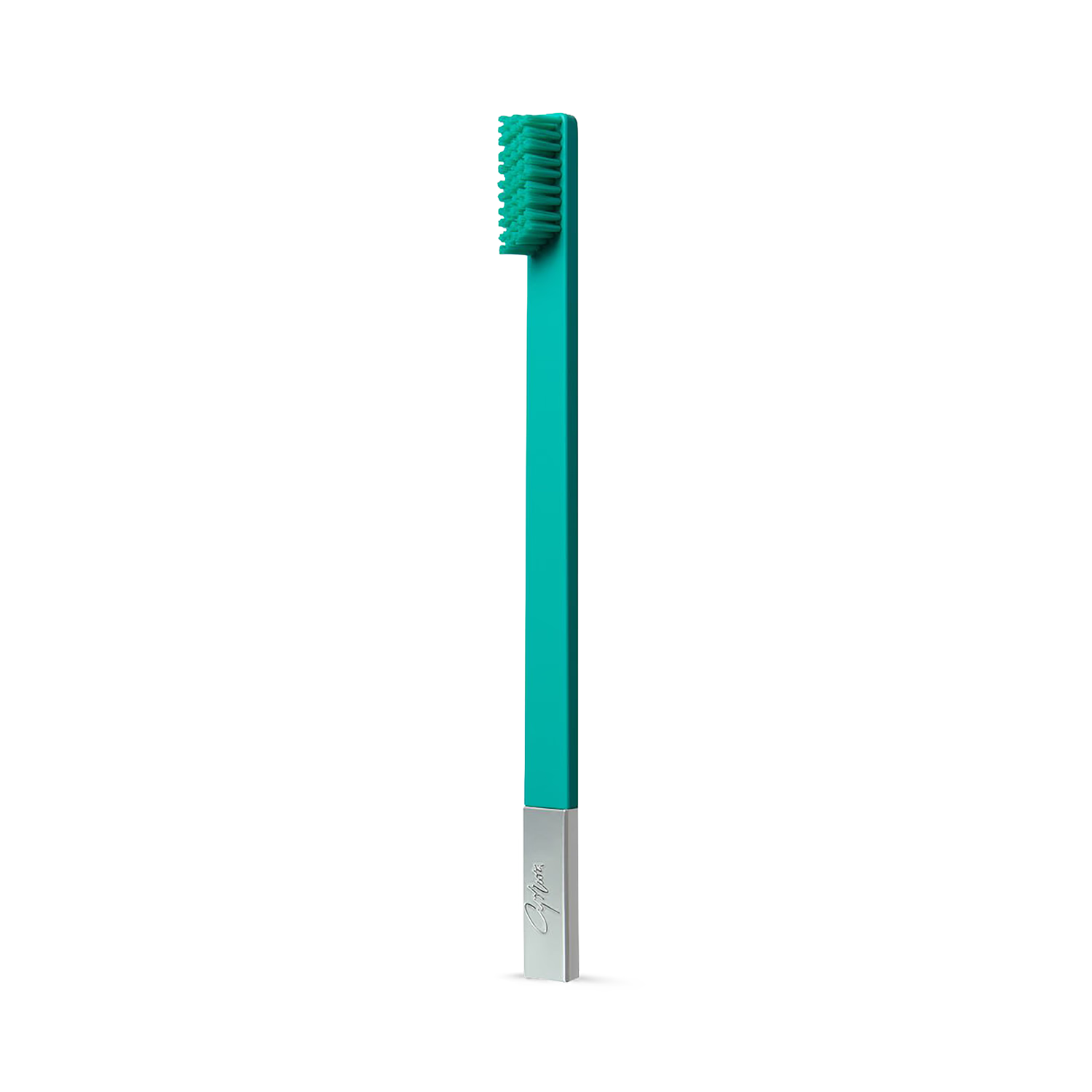APRIORI toothbrush Turquoise Blue Silver medium - British product