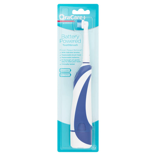OraCare+ Battery Powered Toothbrush electric & battery toothbrushes Sainsburys   