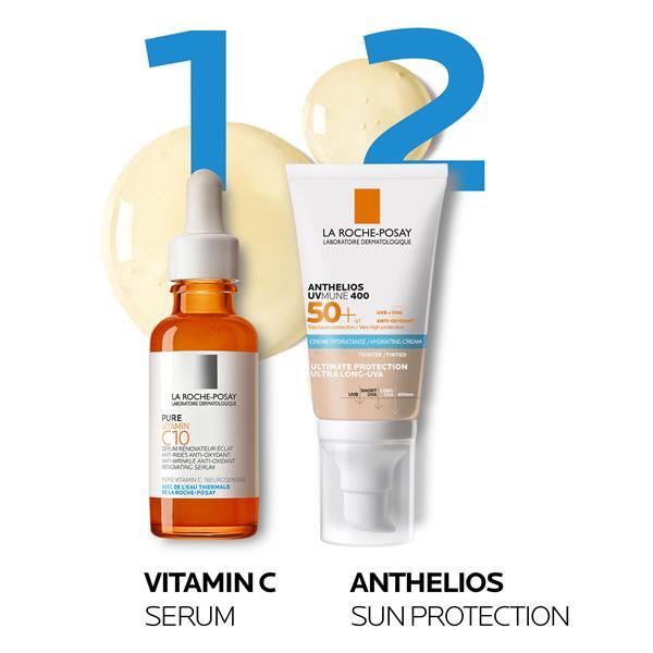 La Roche-Posay Anthelios Uvmune Spf50 Tinted Hydrating Cream GOODS Superdrug   