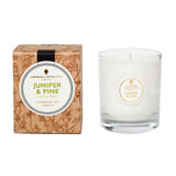 Amphora Aromatics Juniper Pine scented pot candle - British product