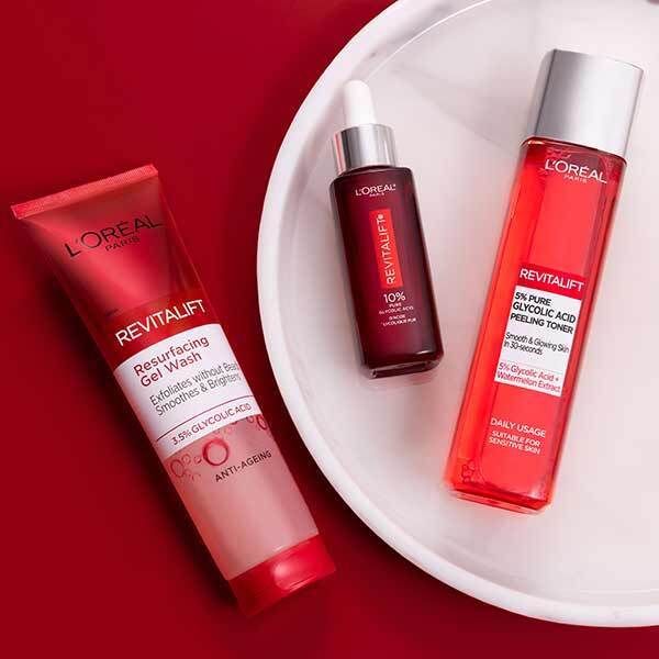 L'Oreal Paris Revitalift Glycolic Acid Skincare Bundle