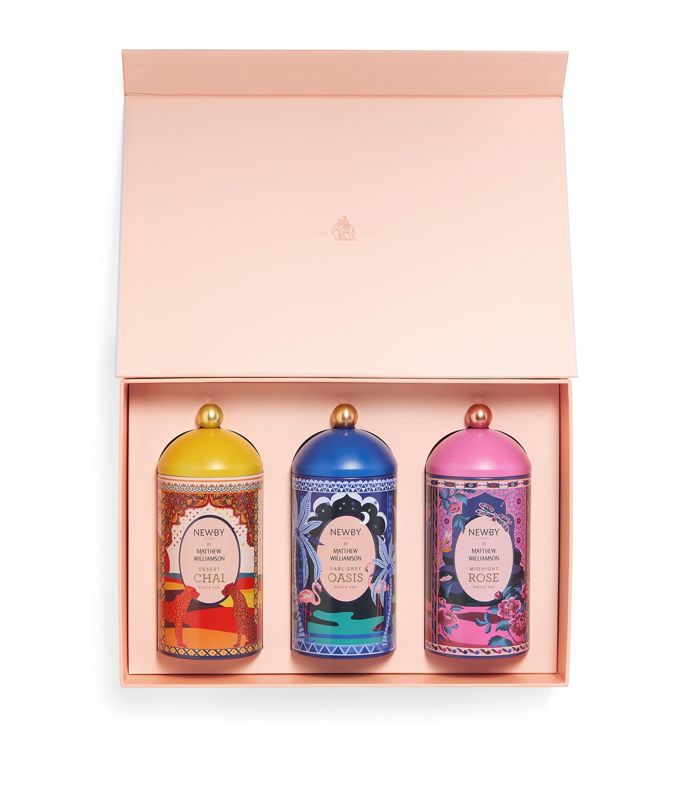NEWBY Trio Loose Leaf Tea Gift Set, imported from the UK