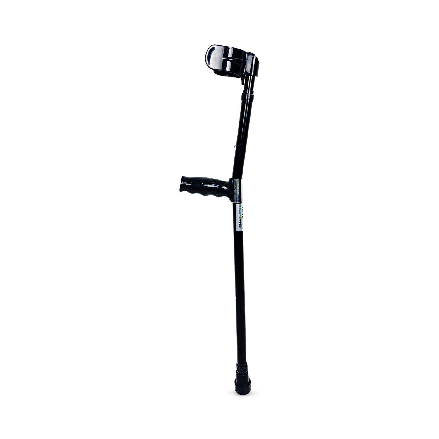 Greenlight Orthotics aluminium elbow crutch grey, UK version