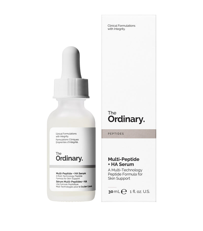 The Ordinary Multi-Peptide + HA face serum 30ml (British brand)