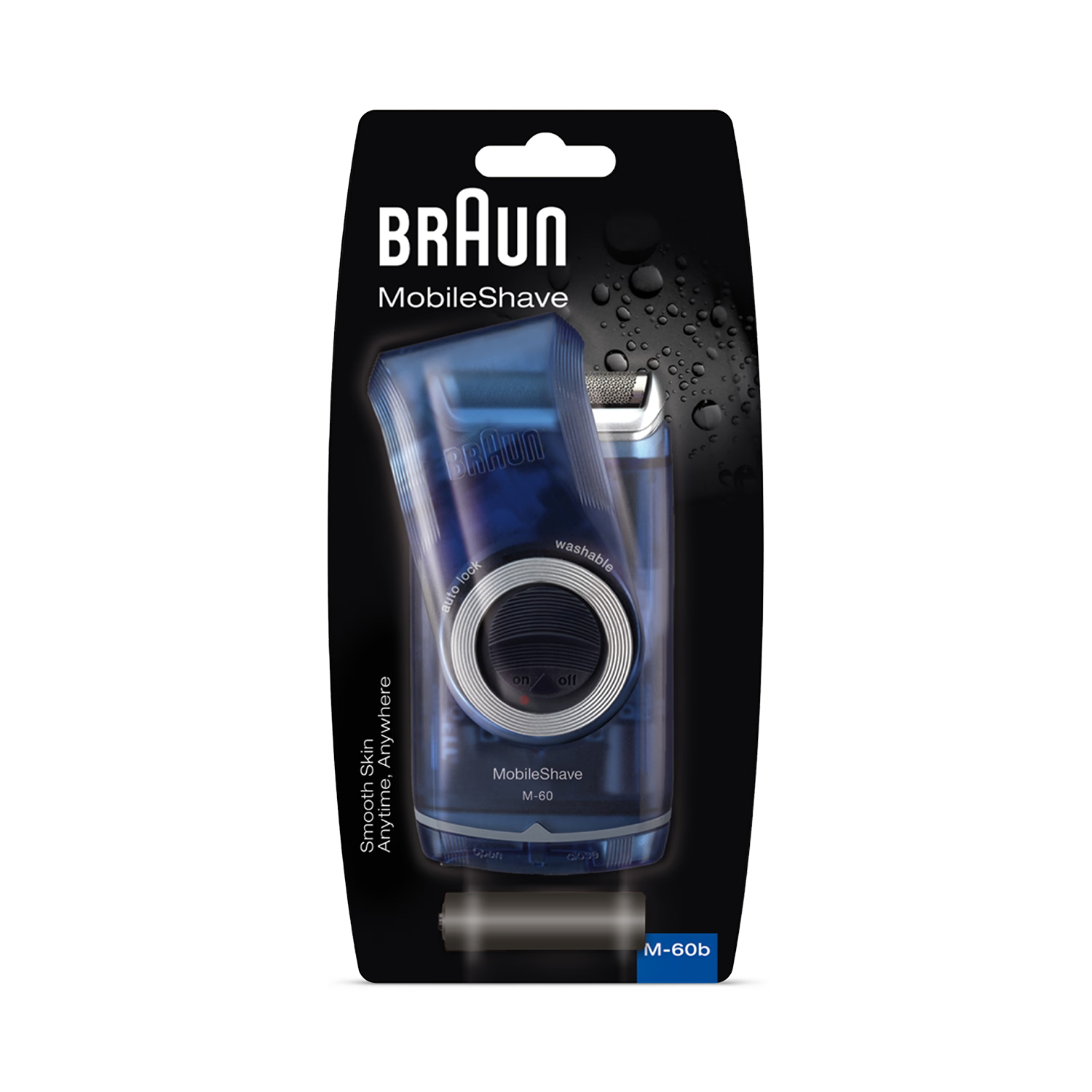 Braun MobileShave M60B electric shaver - British product